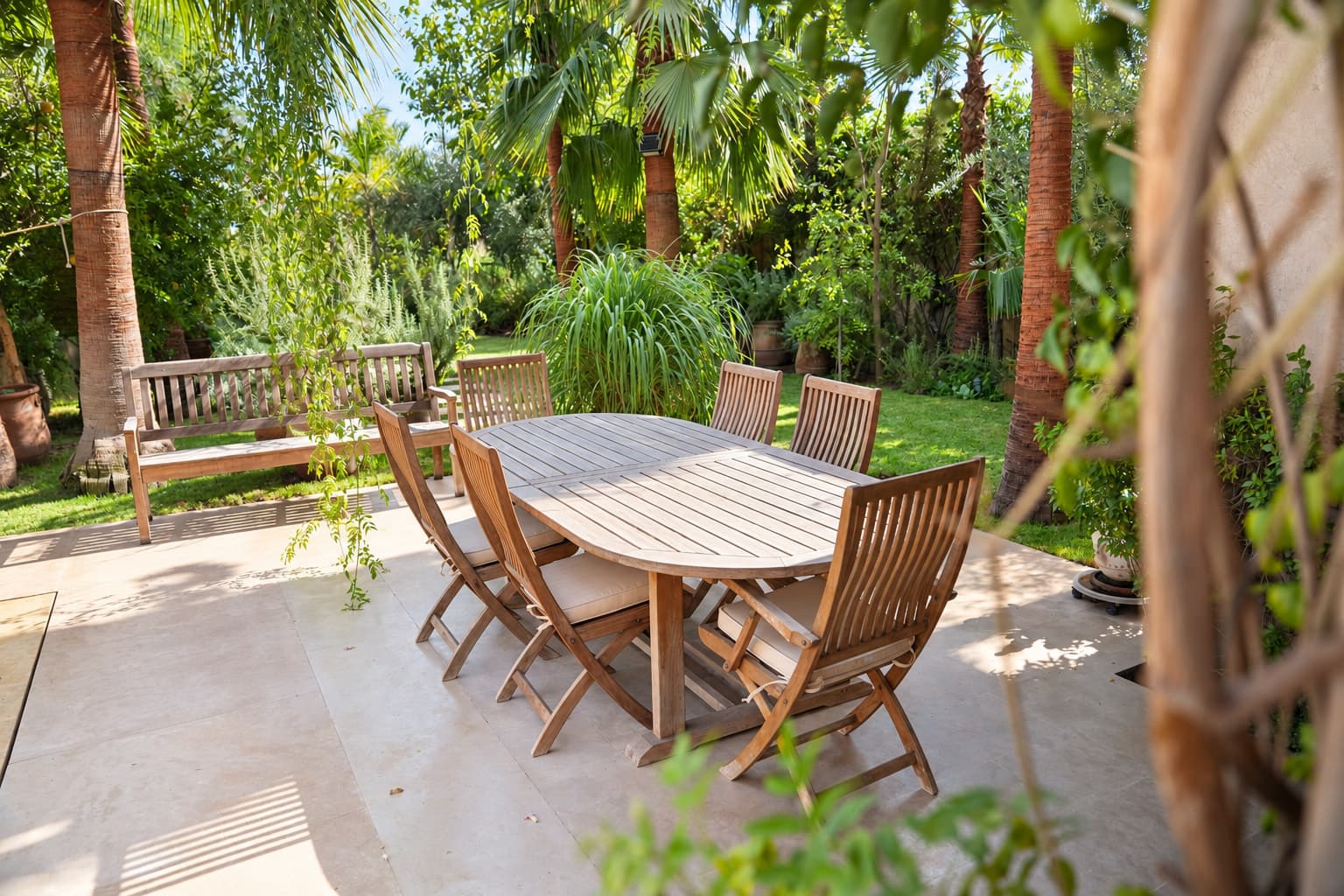 Le jardin